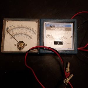 VINTAGE Kar Check Dwell/ Tach Electronic Meter